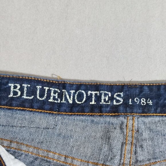 Bluenotes jeans men's size 34/34 indigo blue colour slim boot cut jeans - Picture 6 of 14